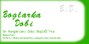 boglarka dobi business card